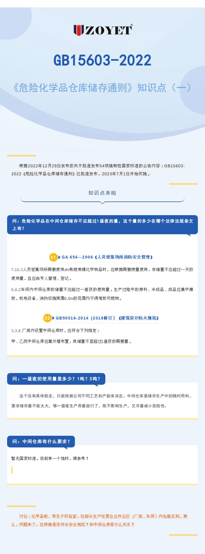 GB15603-2022《危險化學(xué)品倉庫儲存通則》知識點（一）(圖1)